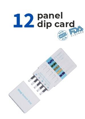 12 Panel Drug Test Dip Cards