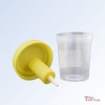 vacuum urine cup collection device